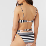 Merhaba Stripe Malibu Twist Bralette Top