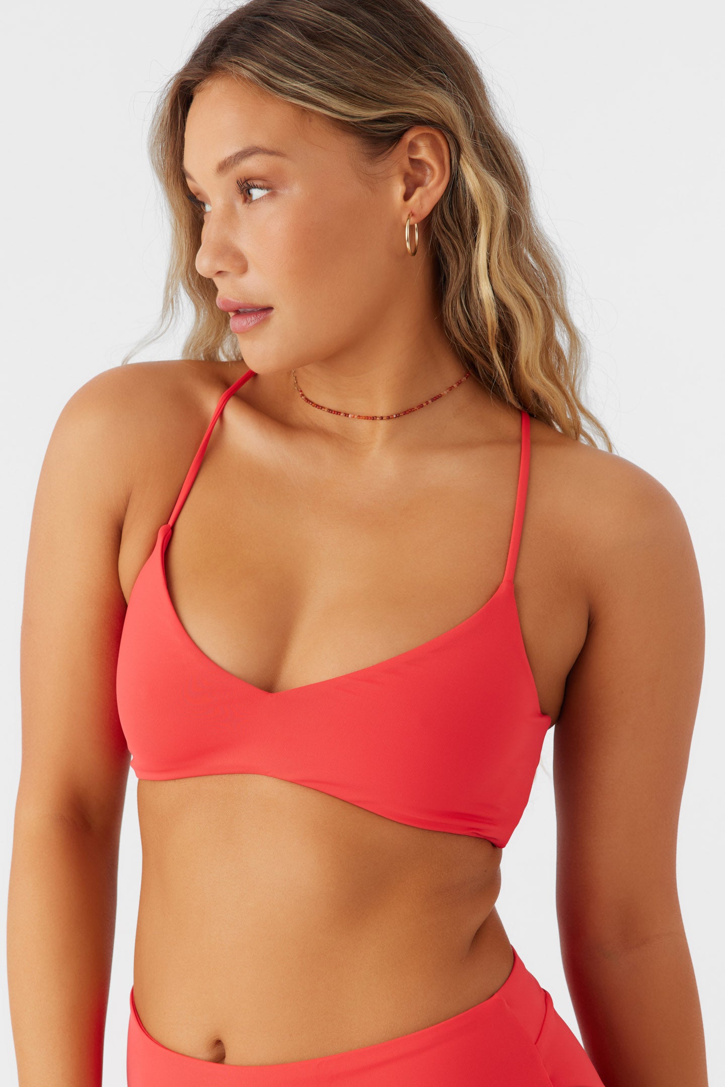 SALTWATER SOLIDS HUNTINGTON BRALETTE TOP