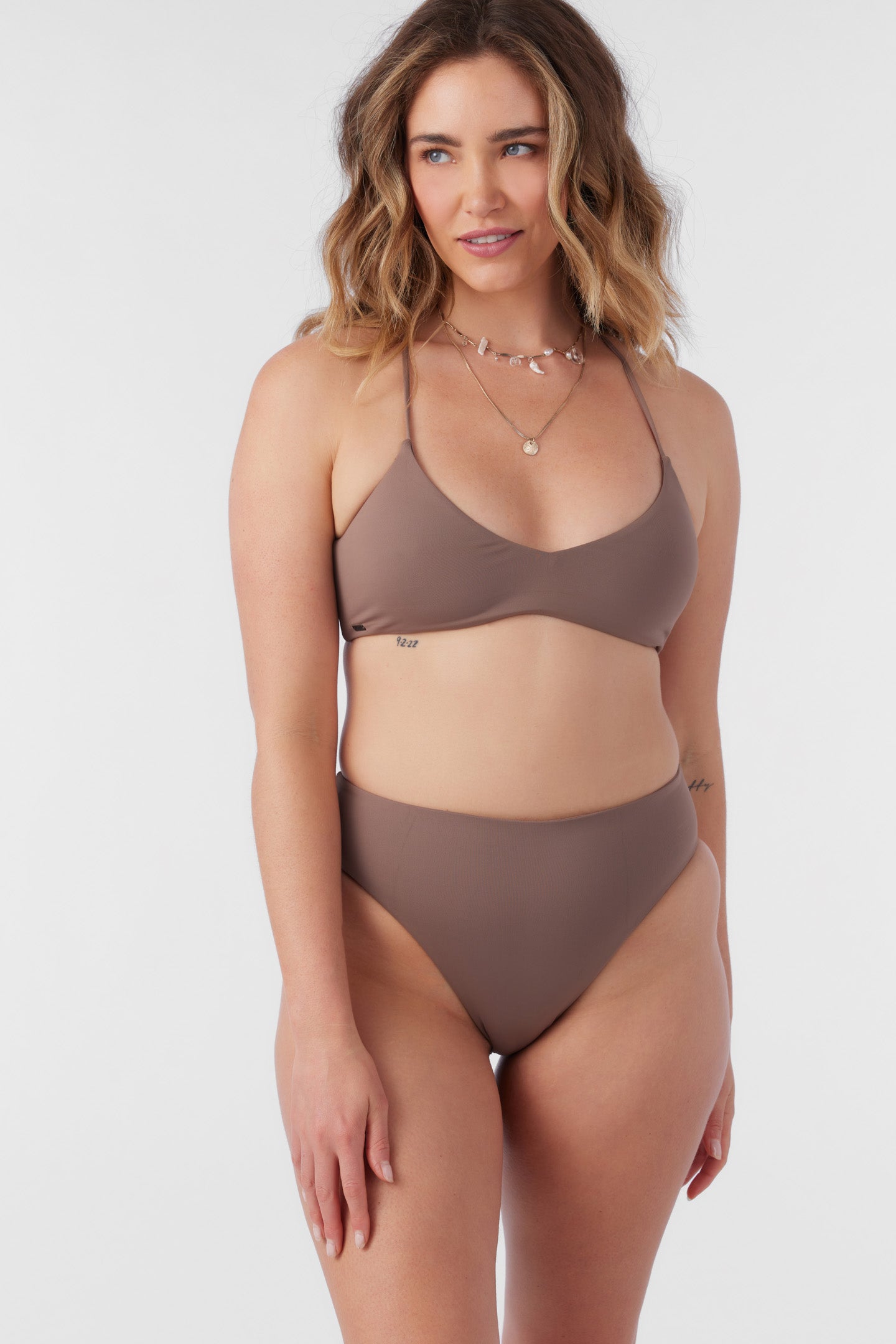 SALTWATER SOLIDS HUNTINGTON BRALETTE TOP