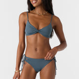 Saltwater Solids Malibu Twist Bralette Top