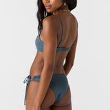 Saltwater Solids Malibu Twist Bralette Top