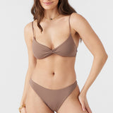 Saltwater Solids Malibu Twist Bralette Top