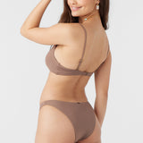 Saltwater Solids Malibu Twist Bralette Top