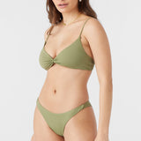 Saltwater Solids Malibu Twist Bralette Top