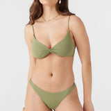 Saltwater Solids Malibu Twist Bralette Top