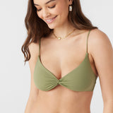 Saltwater Solids Malibu Twist Bralette Top