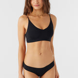 Saltwater Solids Middles Bralette Top