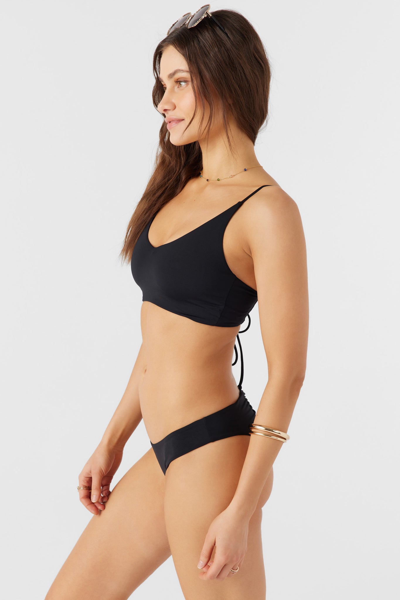 SALTWATER SOLIDS MIDDLES LONGLINE BRALETTE TOP – O'Neill