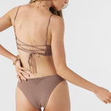 Saltwater Solids Middles Longline Bralette Top