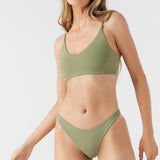 Saltwater Solids Middles Longline Bralette Top