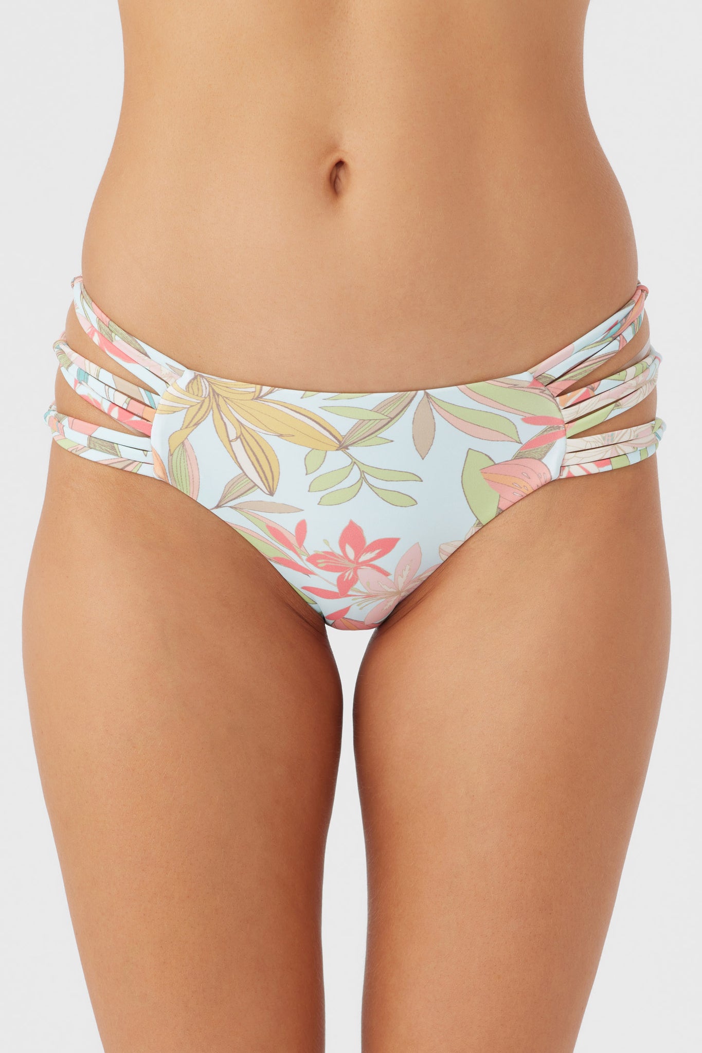 DALIA FLORAL BOULDERS MID-RISE FULL BOTTOMS