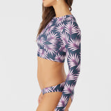 Macaw Palm Newport Active Crop Top