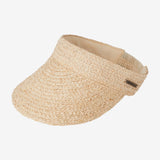 Temea Raffie Visor Hat
