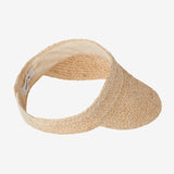Temea Raffie Visor Hat