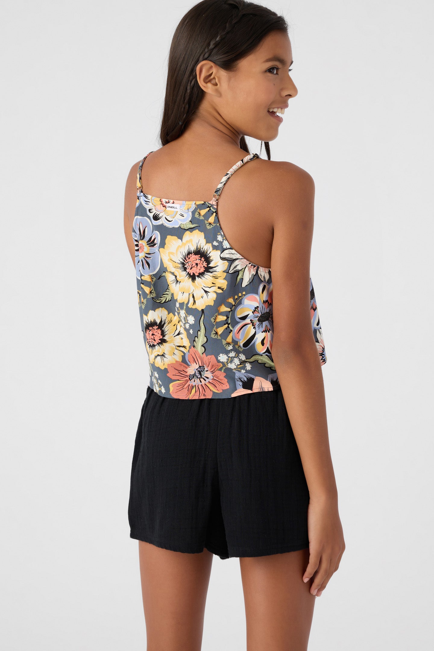 Girl's Indyah Top Top - Slate | O'Neill