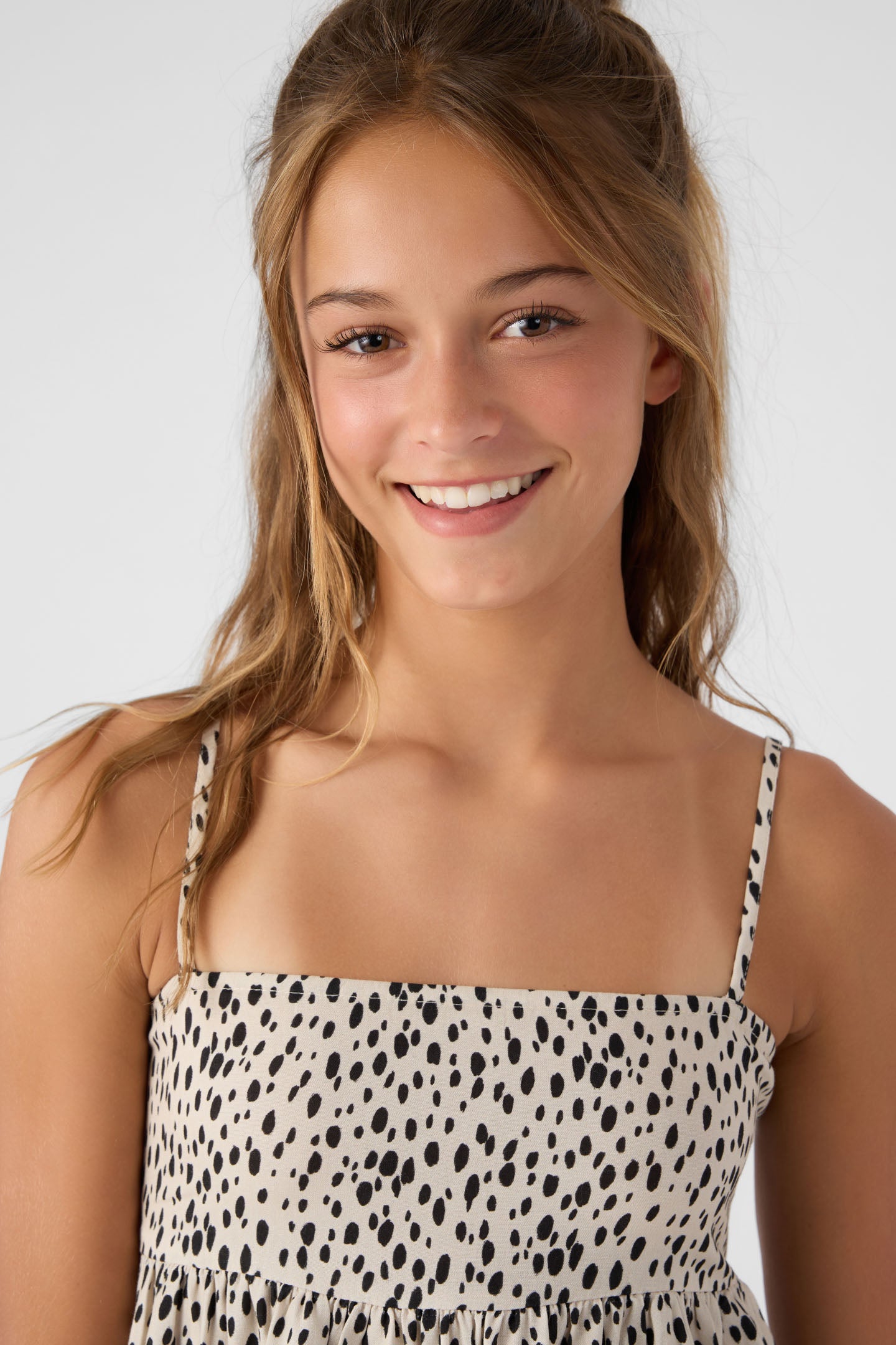 GIRL'S STORIE WOVEN TANK TOP