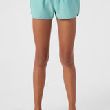 Girl's Saltwater Solids Lane 2" Elastic Boardshorts