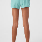 Girl's Saltwater Solids Lane 2" Elastic Boardshorts