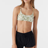 Girl's Saltwater Solids Lane 2" Elastic Boardshorts