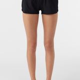 Girl's Saltwater Solids Lane 2" Elastic Boardshorts