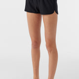 Girl's Saltwater Solids Lane 2" Elastic Boardshorts