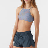 Girl's Saltwater Solids Lane 2" Elastic Boardshorts