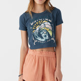 Girl's Carlita Crinkle Double Gauze Shorts