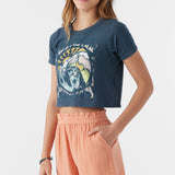 Girl's Carlita Crinkle Double Gauze Shorts