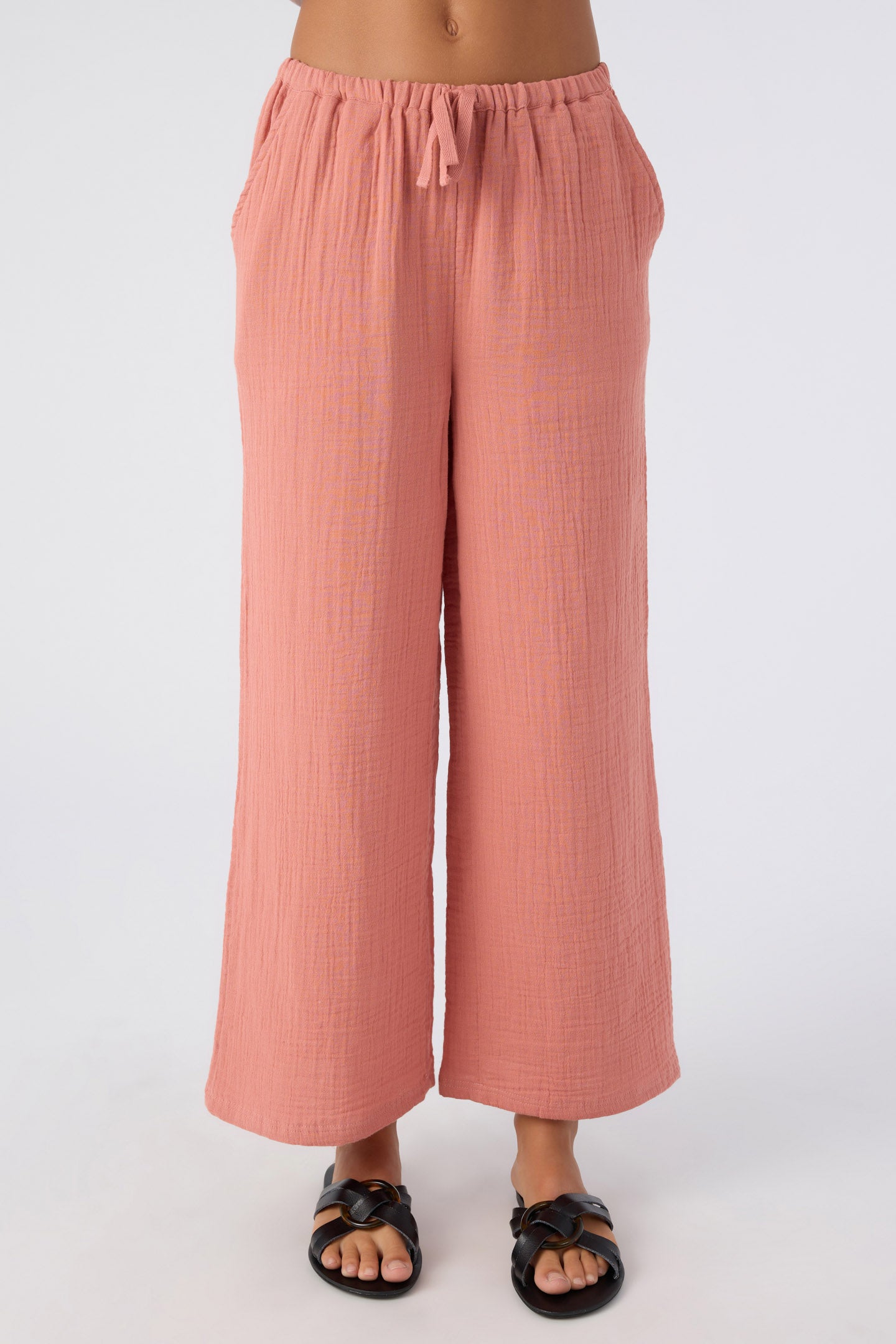 GIRL'S BRENDITA CRINKLE DOUBLE GAUZE PANTS