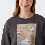 Girl's Ana Crew Neck Fleece Pullover