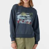 Girl's Ana Crew Neck Fleece Pullover