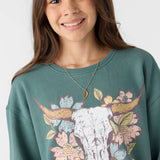 Girl's Ana Crew Neck Fleece