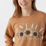 Girl's Ana Crew Neck Fleece Pullover