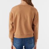 Girl's Ana Crew Neck Fleece Pullover