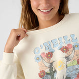 Girl's Ana Crew Neck Fleece Pullover