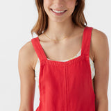 Girl's Starlette Overall Romper
