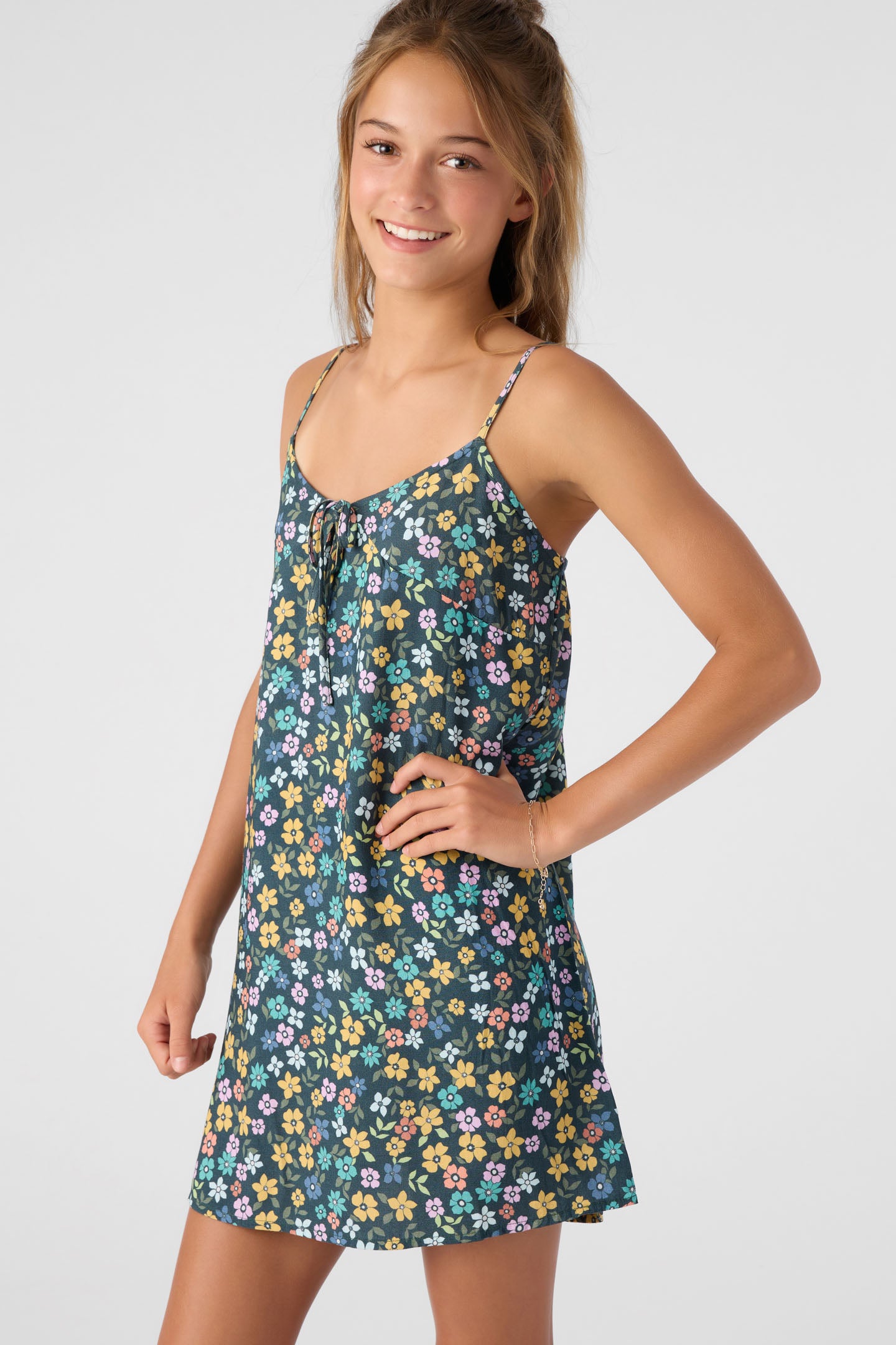 GIRL'S SALLY LAYLA FLORAL DRESS