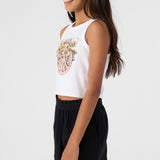 Girl's Peace Flower Tank