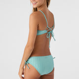 Girl's Mizi Metallic Rib Multi Strap Swim Set