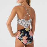 Girl's Kali Floral Knot Front One Piece