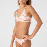 Girl's Dalia Floral Wrap Top Swim Set