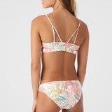 Girl's Dalia Floral Wrap Top Swim Set