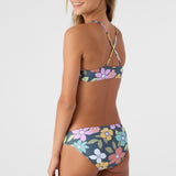 Girl's Layla Floral Strappy Side Bralette Swim Set