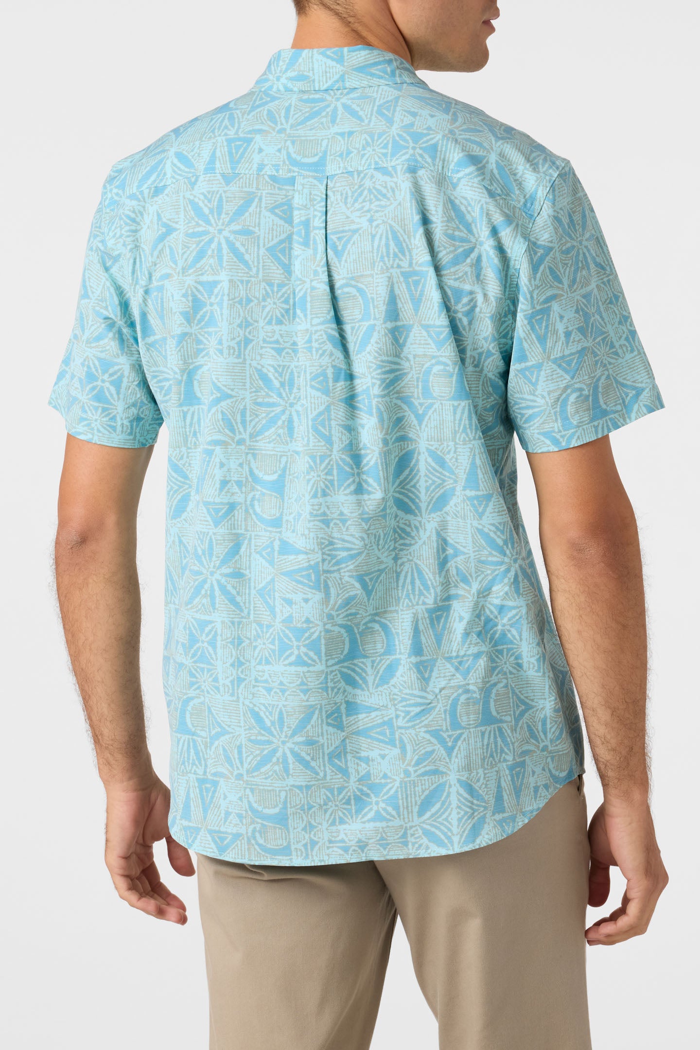 TRVLR Upf Traverse Slub Relaxed Relaxed Fit Shirt - Pastel
