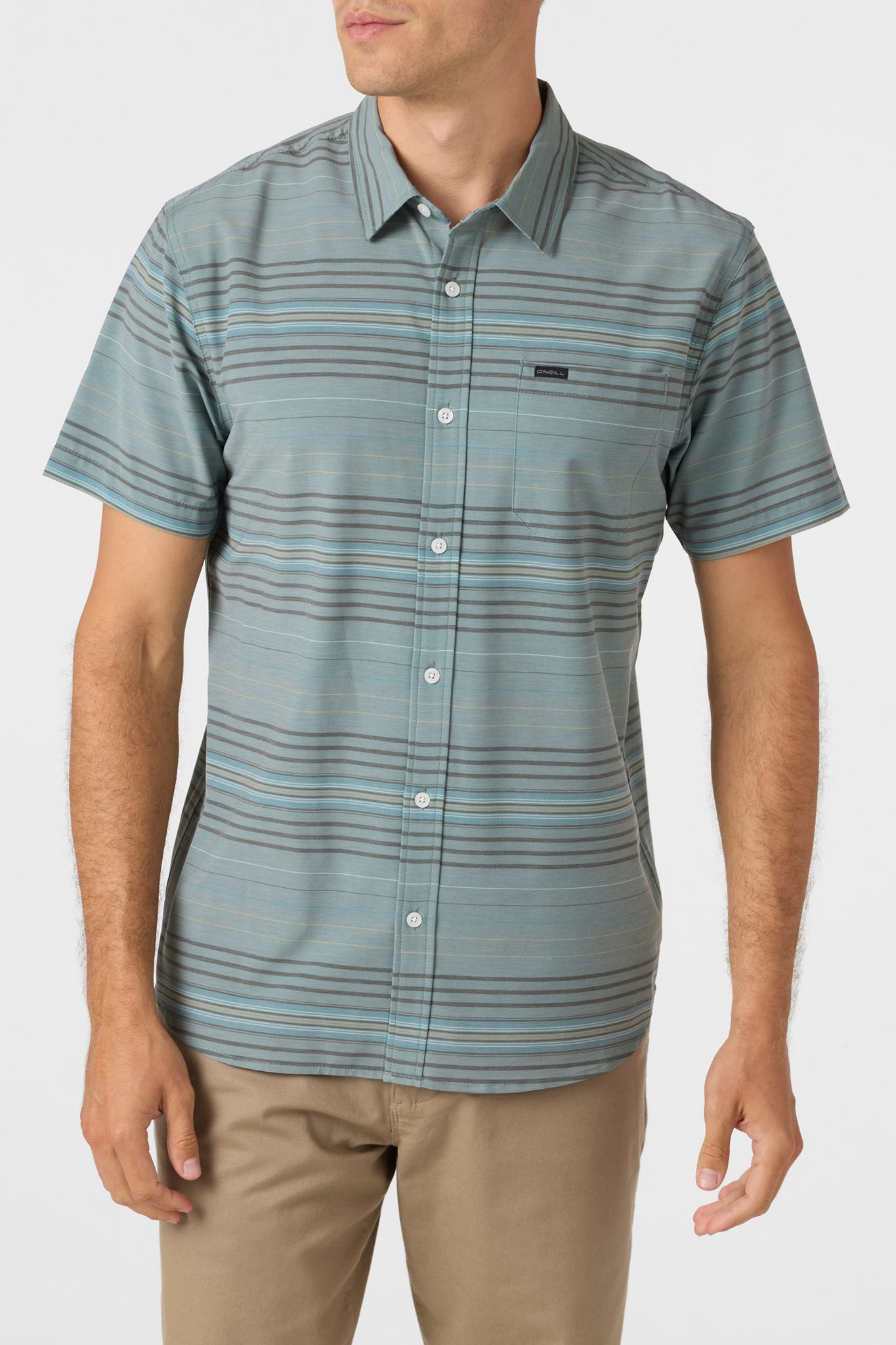 TRVLR UPF TRAVERSE STRIPE STANDARD FIT SHIRT