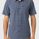 TRVLR UPF Traverse Stripe Relaxed Fit Shirt