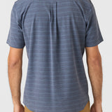 TRVLR UPF Traverse Stripe Relaxed Fit Shirt