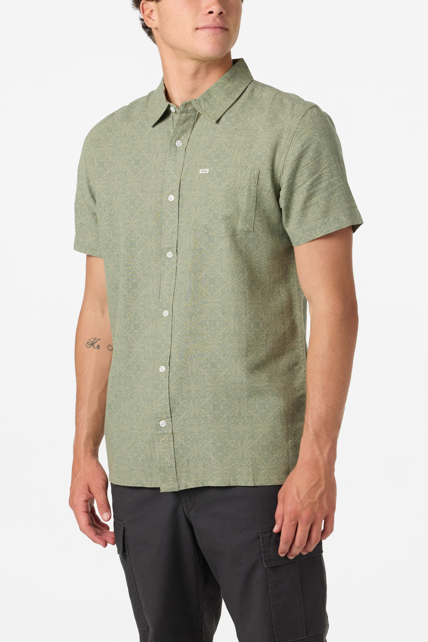 O'Riginals Eco Print Standard Standard Fit Shirt - Clover | O'Neill