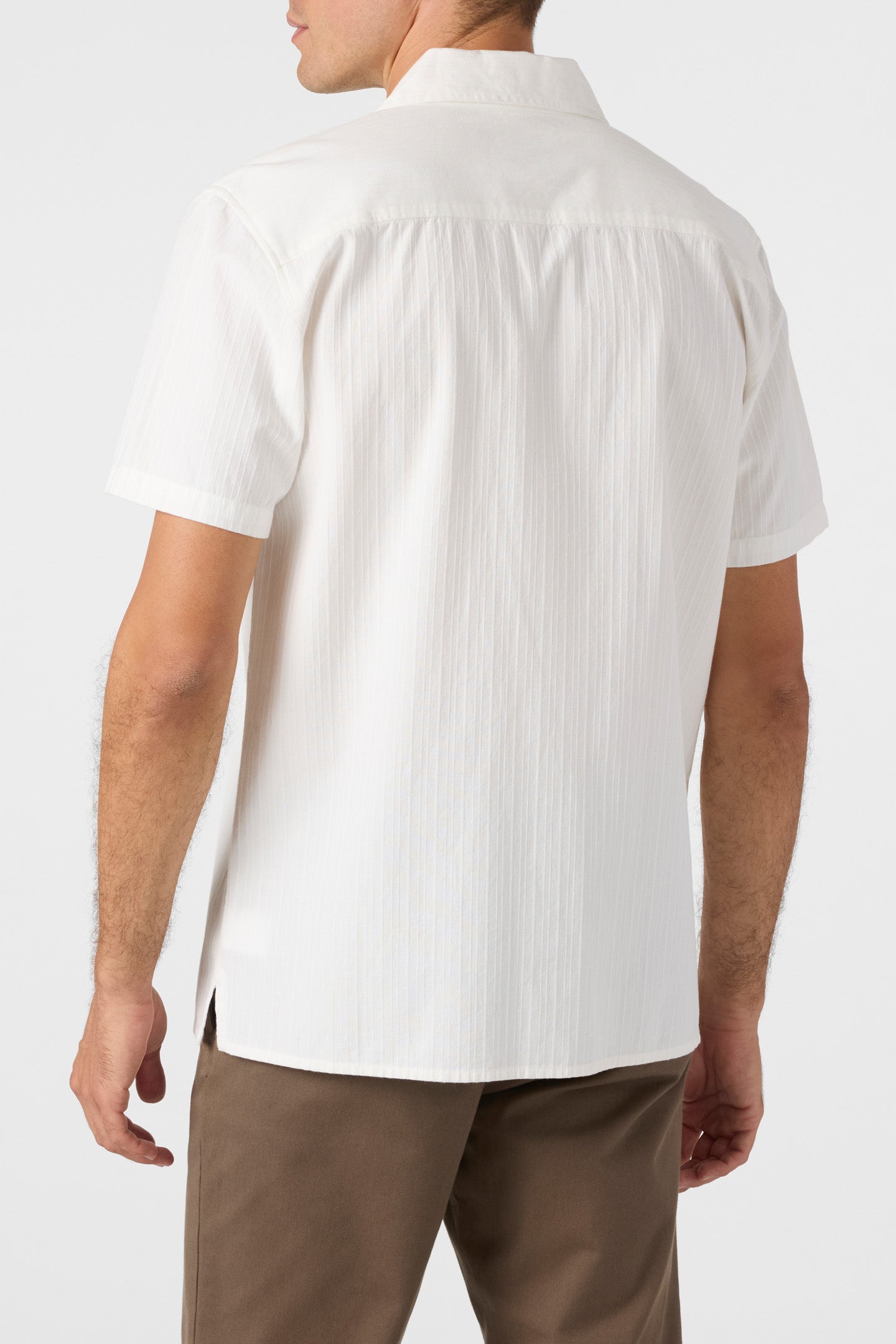 O'Riginals Eco Stripe Standard Standard Fit Shirt - White | O'Neill