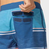 Lennox Scallop 19" Boardshorts